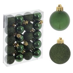 GAEM Набор из 20шт Украшение новогоднее "Шар", D 3 см, L14,5 W3 H11,5 см
