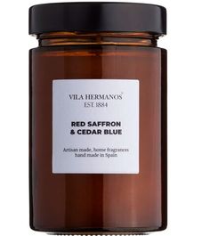 Red Saffron & Cedar Blue, свеча Apothecary Collection, Vila Hermanos