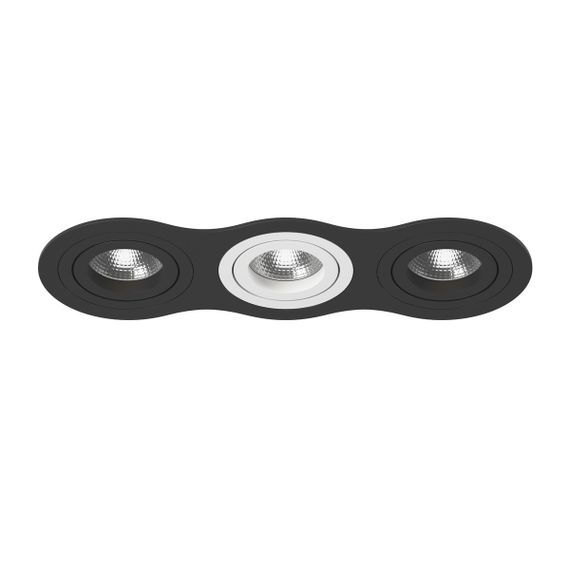 Комплект из светильника и рамки Lightstar Intero 16 (217637+217607+217606+217607) i637070607