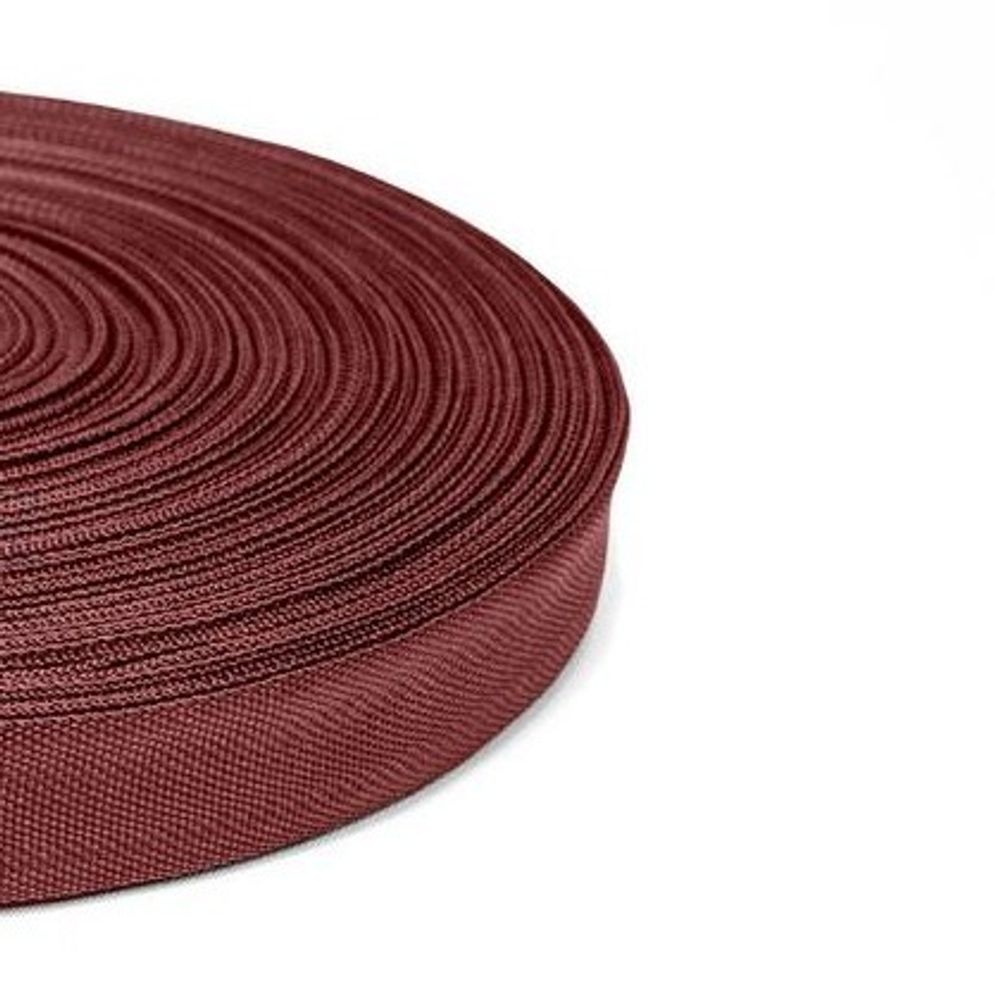 Тесьма окантовочная 450D, ш. 2,2 см, п/э 100%, 2,5 гр/м, бордовый