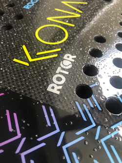 Ракетка Rocket yellow Kona с дополнительным нанесением «Rotor»