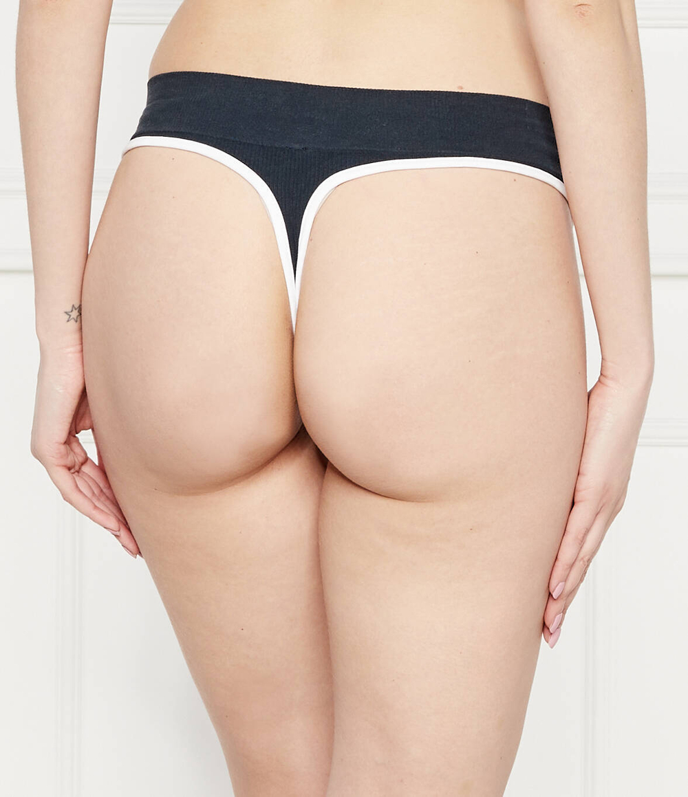 Стринги THONG Tommy Hilfiger - темно-синий(UW0UW05219)