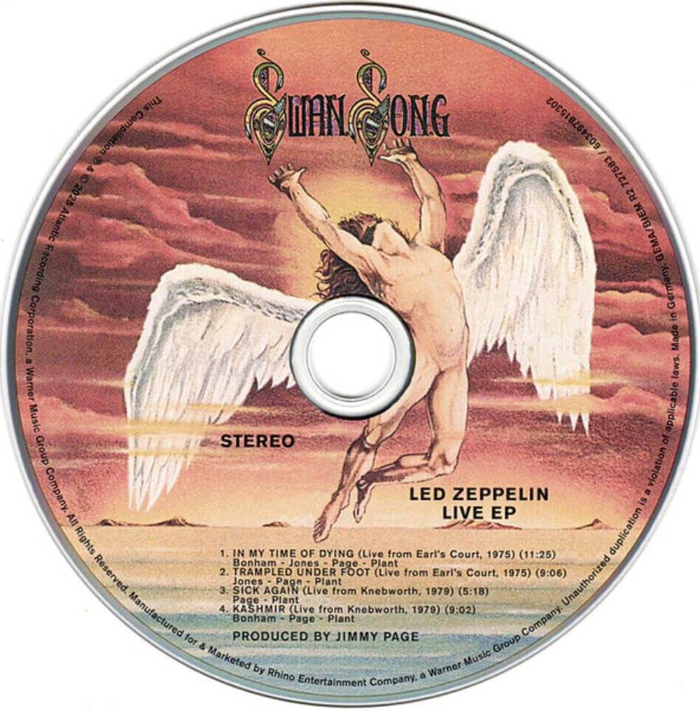 Led Zeppelin / Live EP (CD)