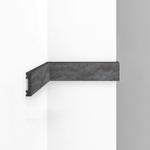 Плинтус Decomaster D162 D162-1632 ДМ Молдинг гладкий