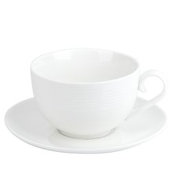 Чашка с блюдцем " " v=310мл. (min6) (фарфор) (транспортная упаковка)