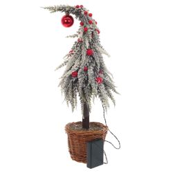 GAEM Изделие декоративное "Елка" с подсветкой (3хАА, не прилаг.), L20 W15 H45 см