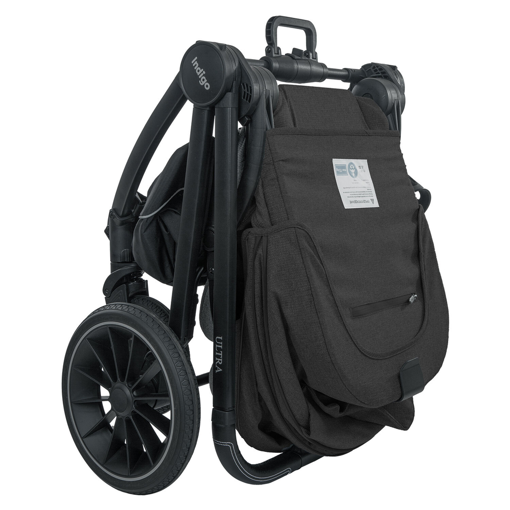 Детская коляска Indigo ULTRA 3в1 черный