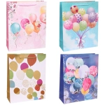 Пакет подарочный «Воздушные шарики» 26*32*10 см, микс