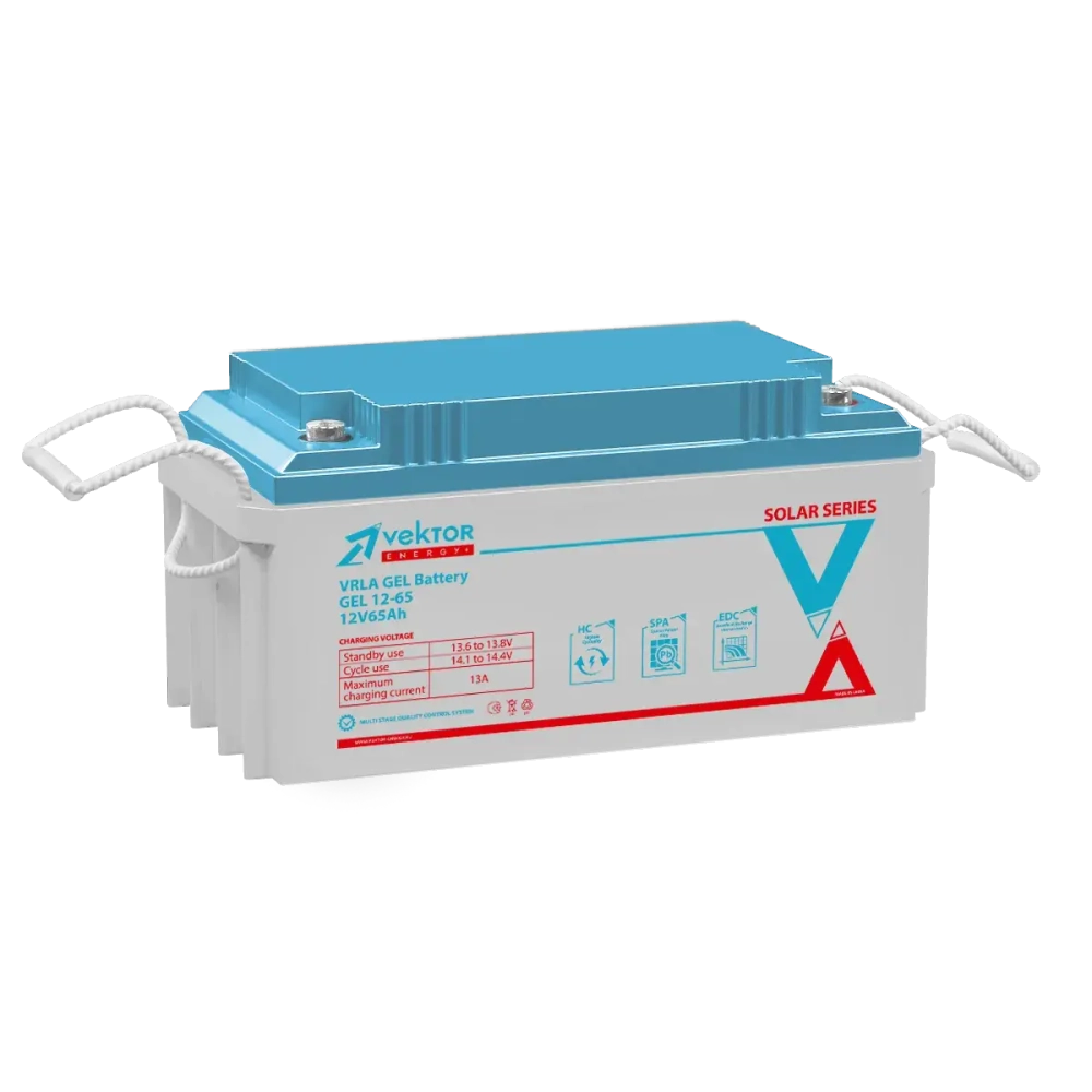 Аккумуляторная батарея Vektor Energy GEL 12-65