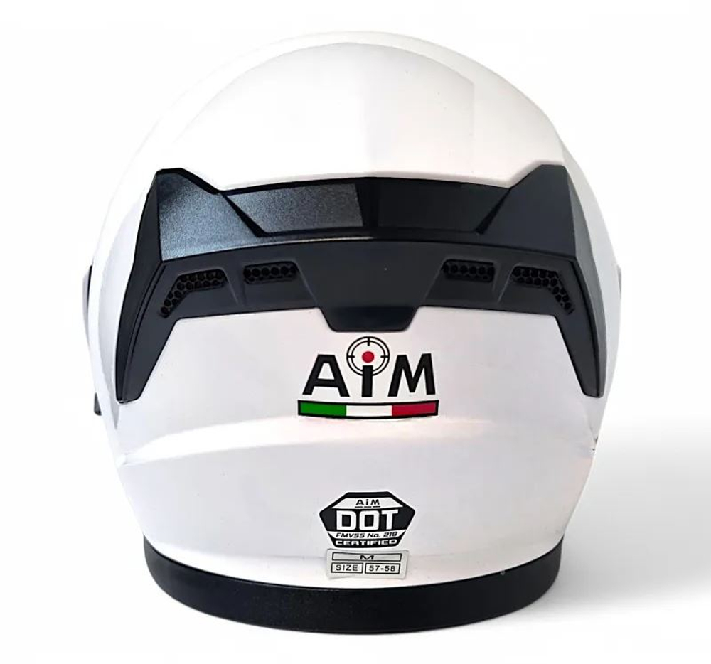 Шлем AiM JK906 White Glossy