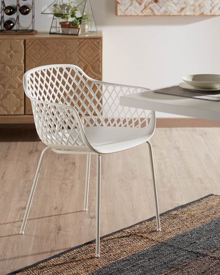 Стул Quinn белый La Forma Испания 