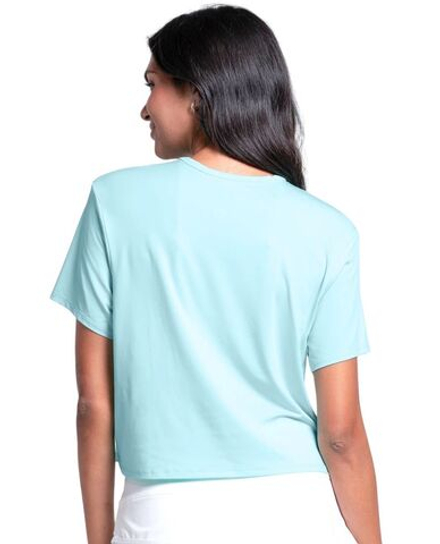 Женская теннисная футболка Lucky in Love Power Box - capri