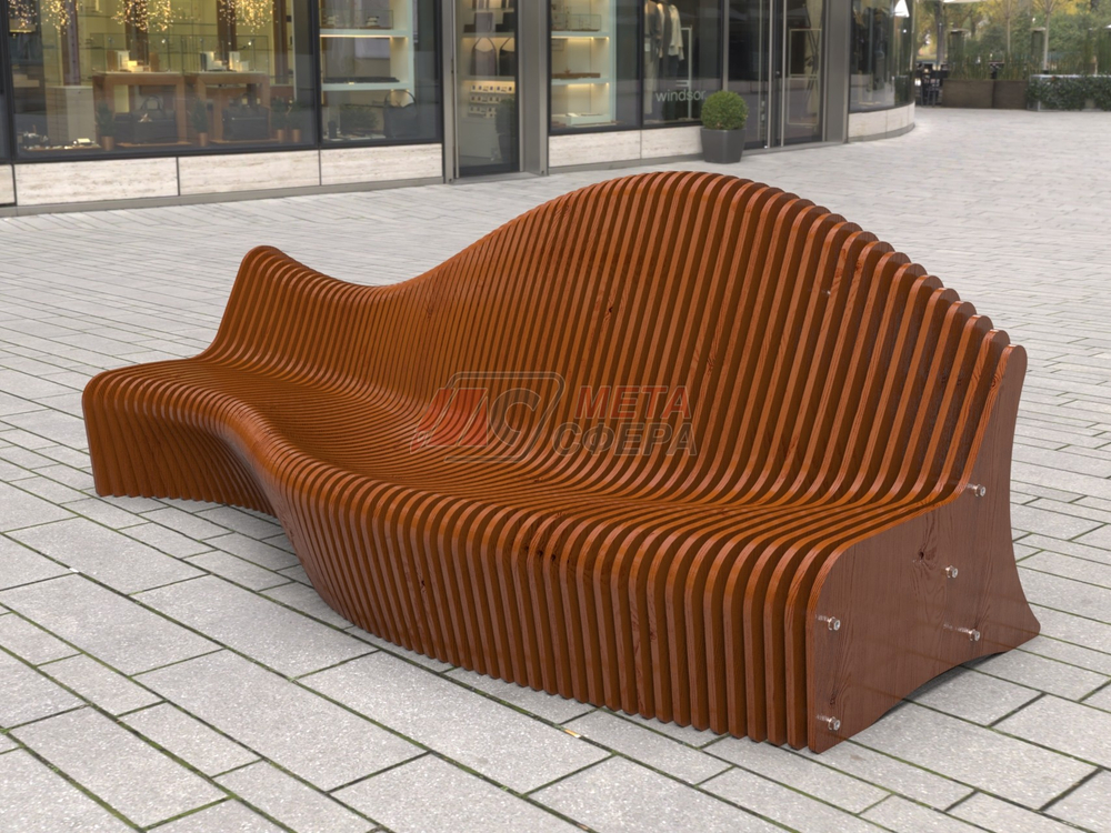 Параметрическая скамейка Креата