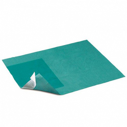 Foliodrape Protect двухслойные простыни (стерильные) адгезивные: 45 х 75 см, 60 шт.