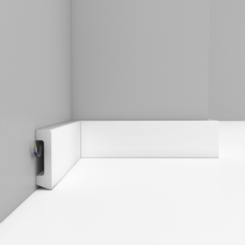 Плинтус напольный Decomaster D234 58х16х2000мм