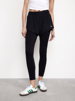 Лосины Active Leggings 2 в 1 in Black