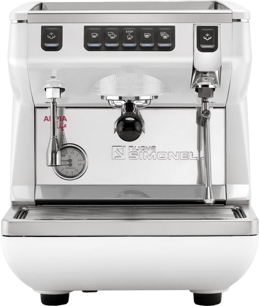 Кофемашина Nuova Simonelli Appia Life 1Gr V white высокая группа