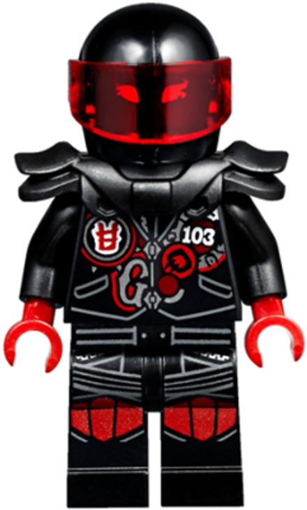 Минифигурка LEGO Njo385 Мистер Э (НЕКОМПЛЕКТ)