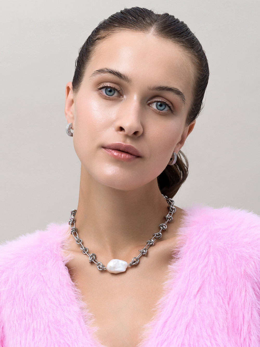 Серьги "Glam" Silver