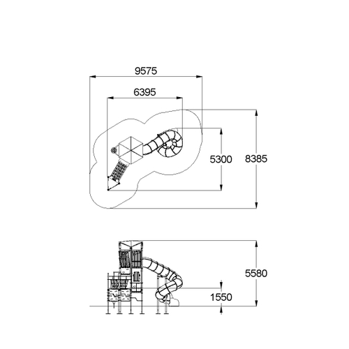 Детский игровой комплекс «Траектория»