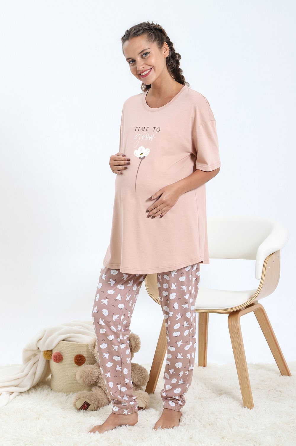 Пижама женская Хлопушек-4 Виотекс БЕЖЕВЫЙ