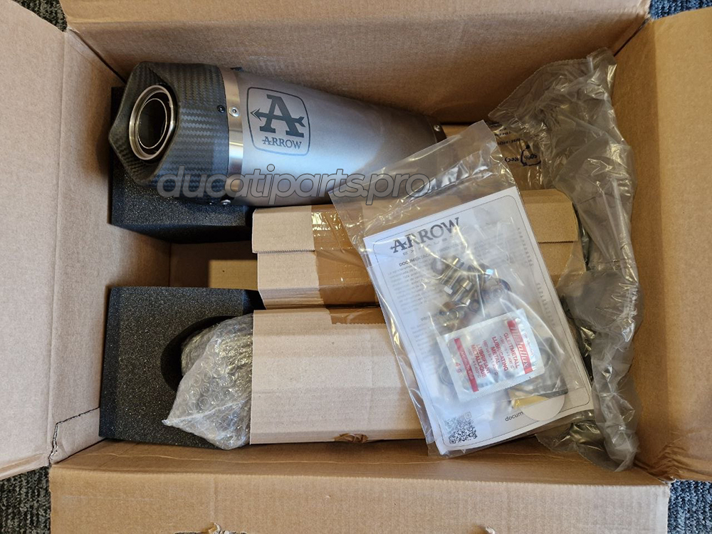 71160PK ARROW PAIR OF TITANIUM SILENCERS W/ LINK PIPES (SF V2, P V2)