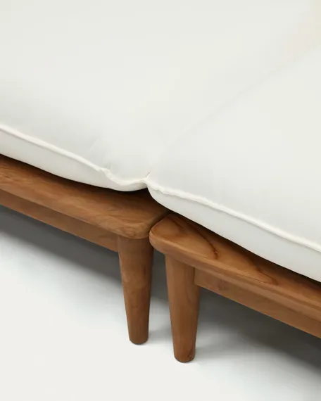 Комплект из 2 модульных кресел Portitxol из массива тика