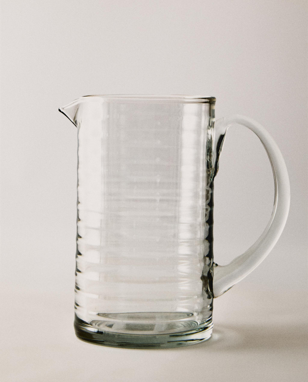 Zara Home кувшин из стекла, цвет прозрачный, 17 см