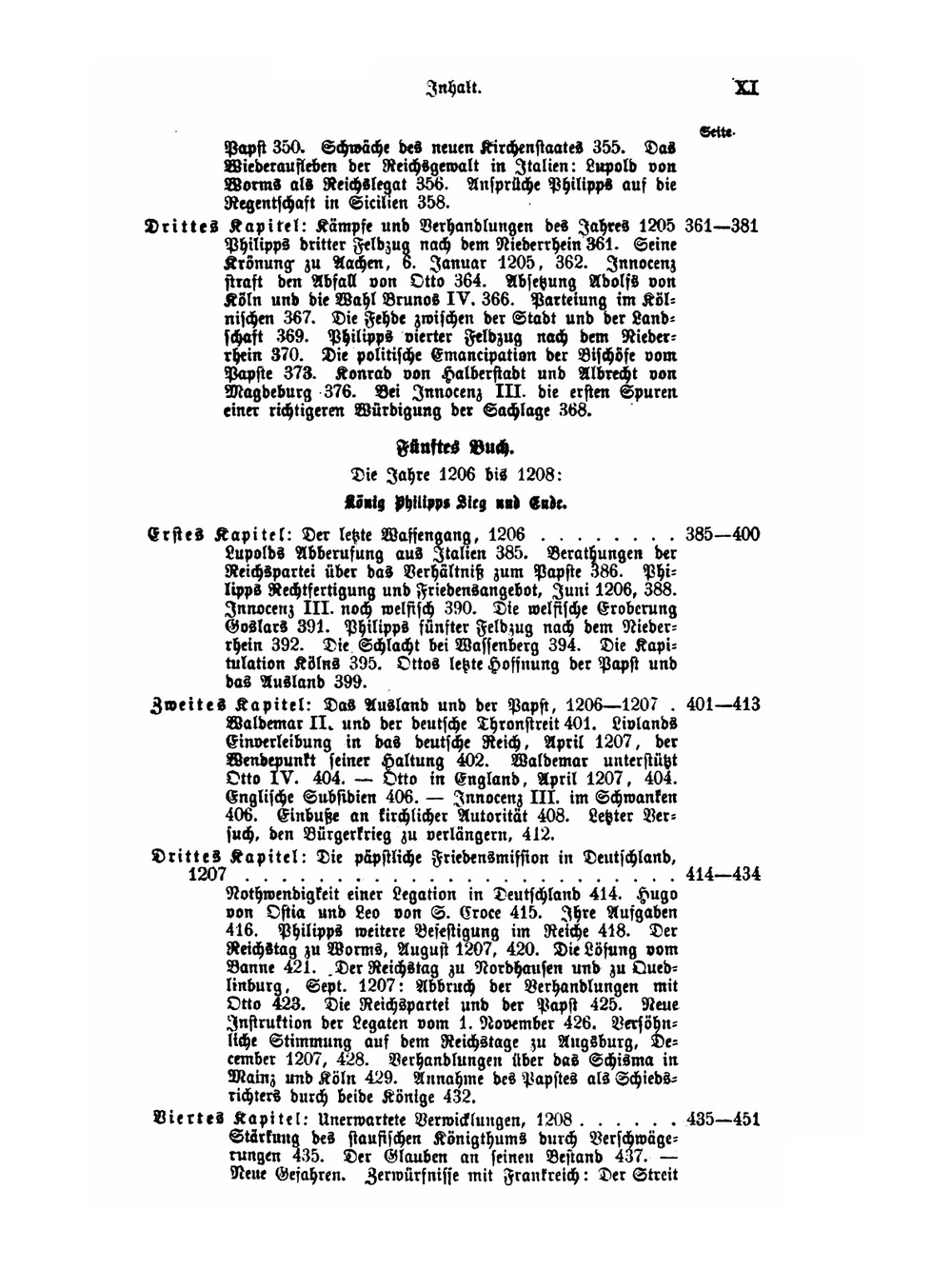 Philipp Von Schwaben Und Otto IV. Von Braunschweig. Band 1: König Philipp Von Schwaben 1197-1208 | E.A. Winkelmann