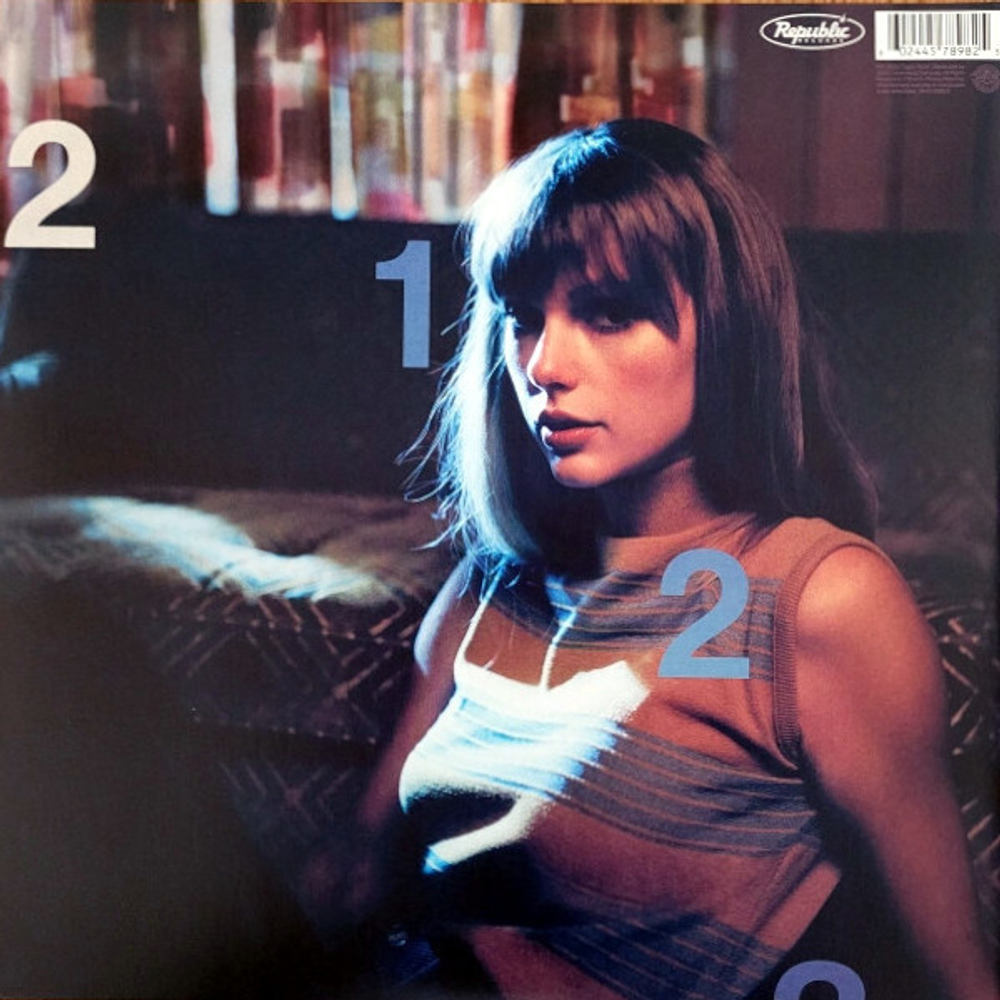 Taylor Swift / Midnights (Moonstone Blue Edition)(Coloured Vinyl)(LP)