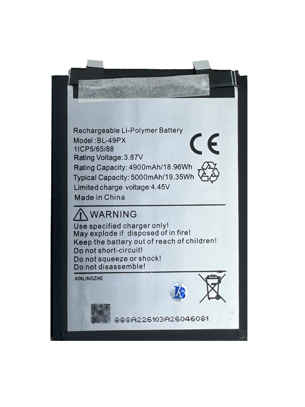 Аккумулятор для Infinix Note 30 Pro/30 VIP/Zero 30 4G/5G 5000 mAh (BL-49PX)