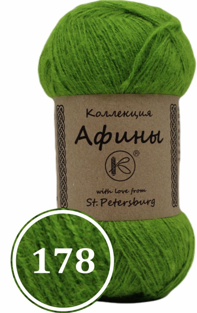 Пряжа смесовая &quot;Афины&quot; 100г (178)