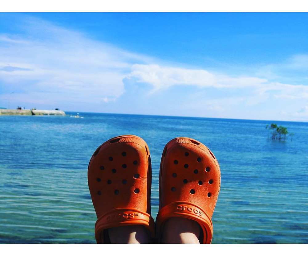 Crocs оранжевые Classic