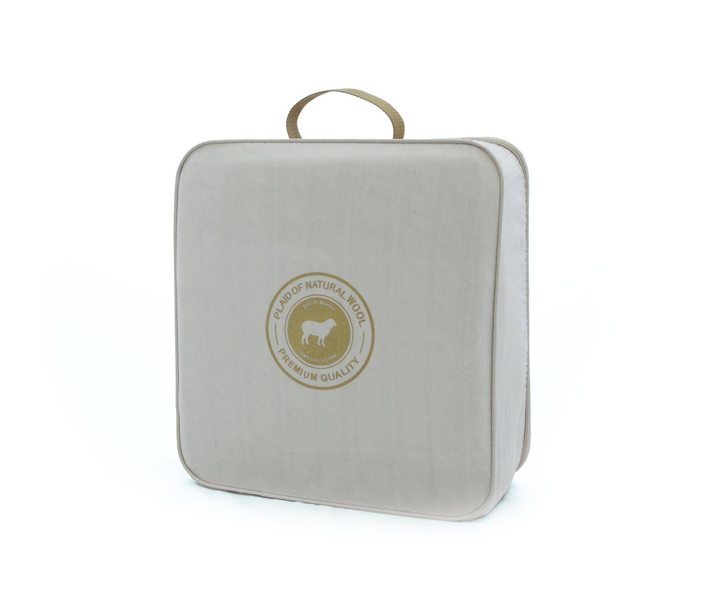 Плед 160х220 Sofi De MarkO Джовани молоко