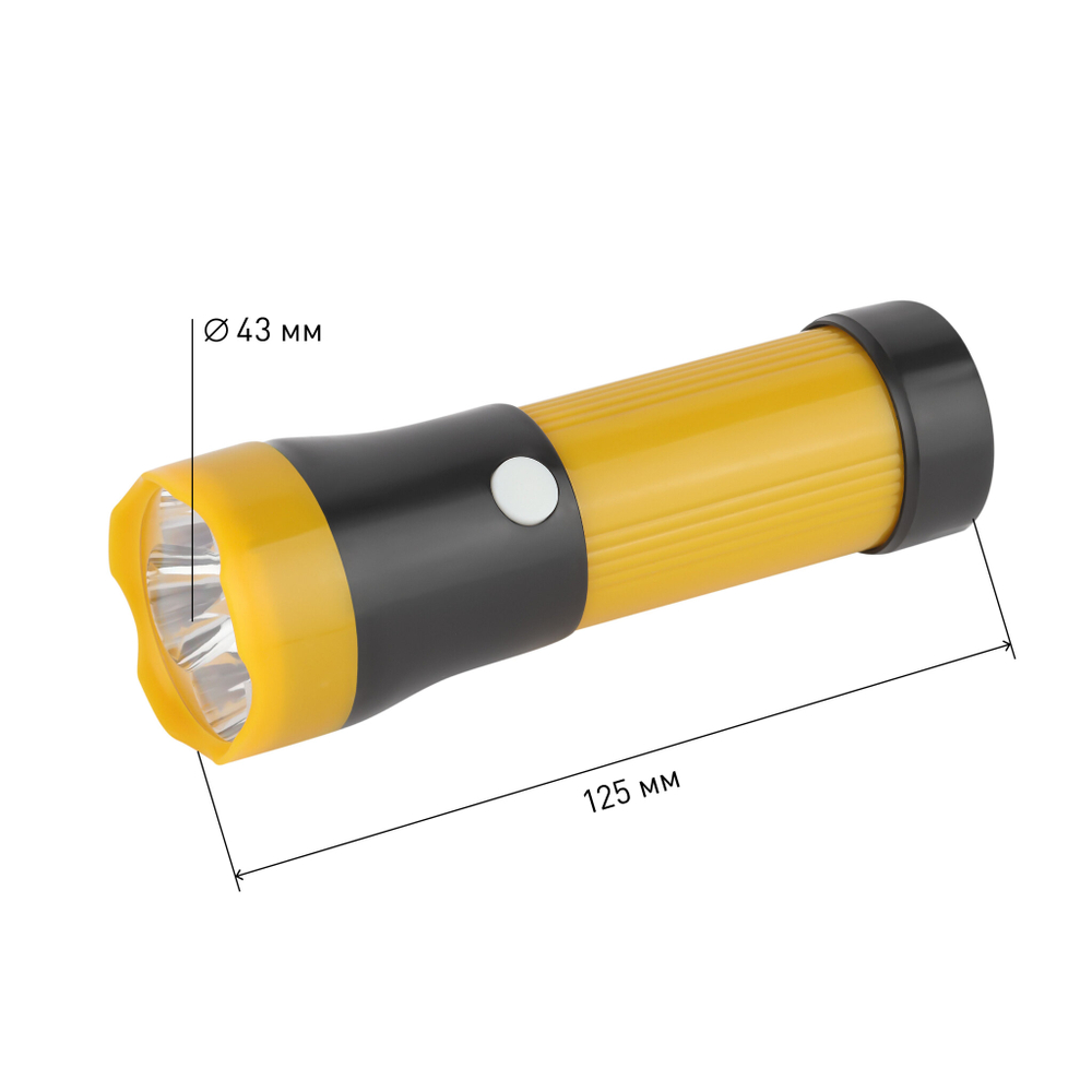 Фонарь Трофи TB4L 4*LED, пластик, 3xAAA, полип