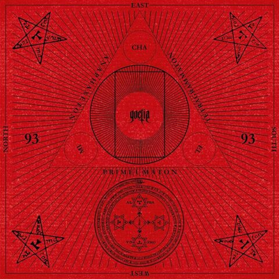 Скатерть для гадания на картах Таро "ГОЕТИЯ" (60 см х 60 см) / Lo Scarabeo