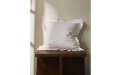 Zara Home наволочка декоративная из хлопка, белый, 50x50 см · 5163/007