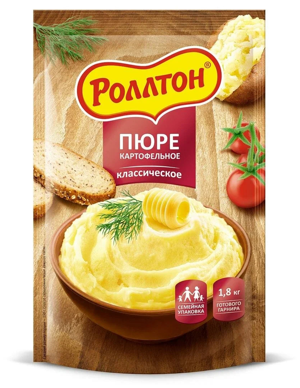 Ролтон Пюре Картофельное Классическое 120гр