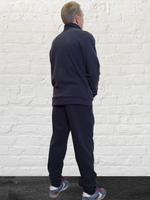 3058 Жакет мужской на замке флис темно-серый (56)