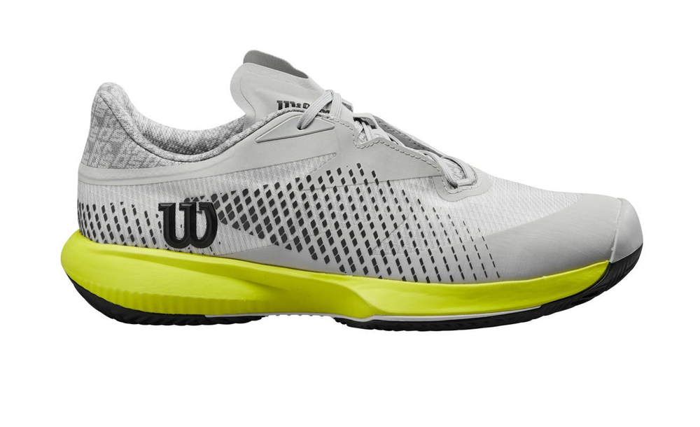 Мужские кроссовки теннисные Wilson Kaos Swift 1.5 2024 Clay - серый