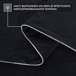 Комплект постельного белья Однотонный Сатин Премиум на резинке OCPR019