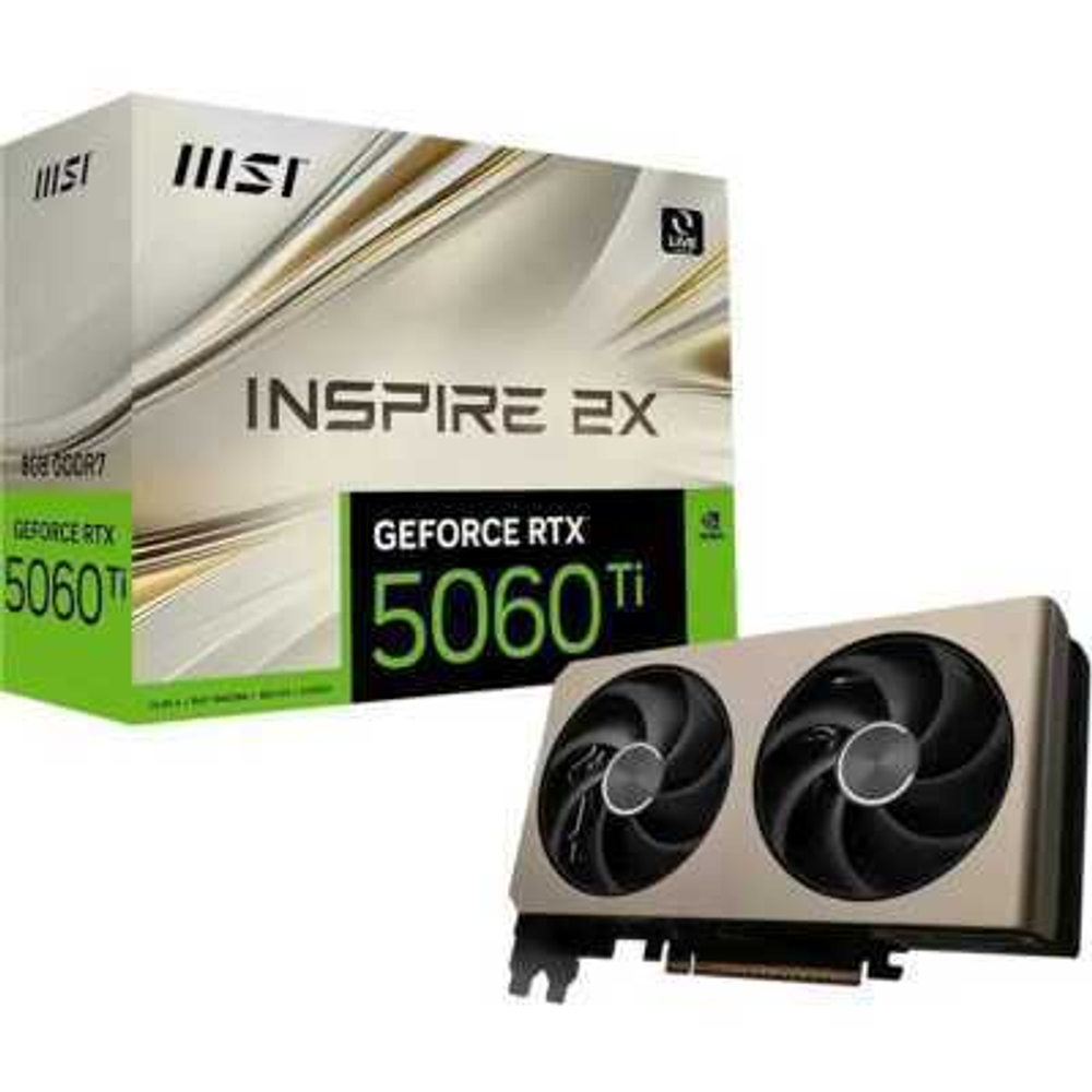 Видеокарта MSI nVidia GeForce RTX 5060 Ti 8G Inspire 2X