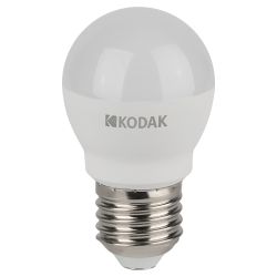 Лампа светодиодная Kodak LED P45-11W-830-E27 K 11Вт шар теплый белый свет Е27 | Kodak