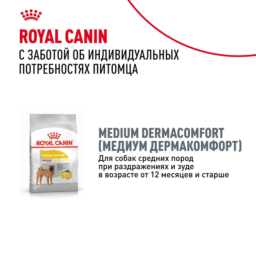 Royal Canin Medium Digestive Care Корм сухой для взрослых с чувствительным пищеварением 3 кг