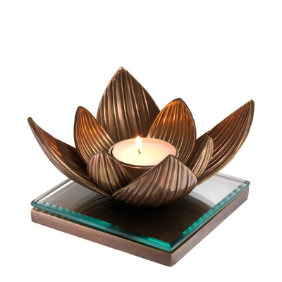 Подсвечник Tealight Holder Lotus арт.112660