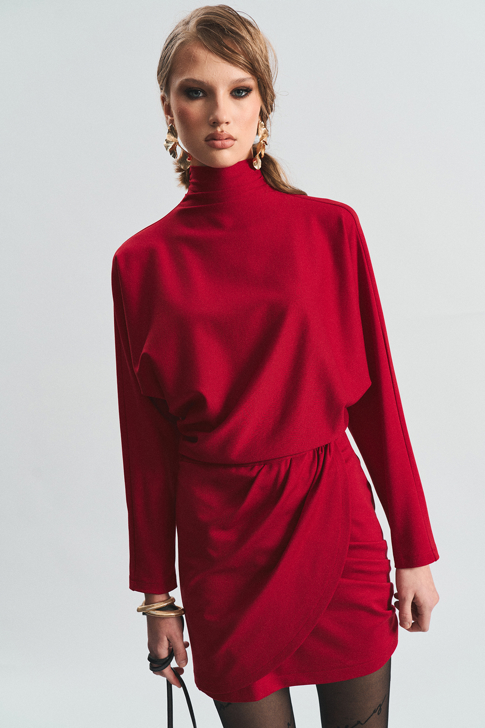 Платье мини 1260 скарлетт