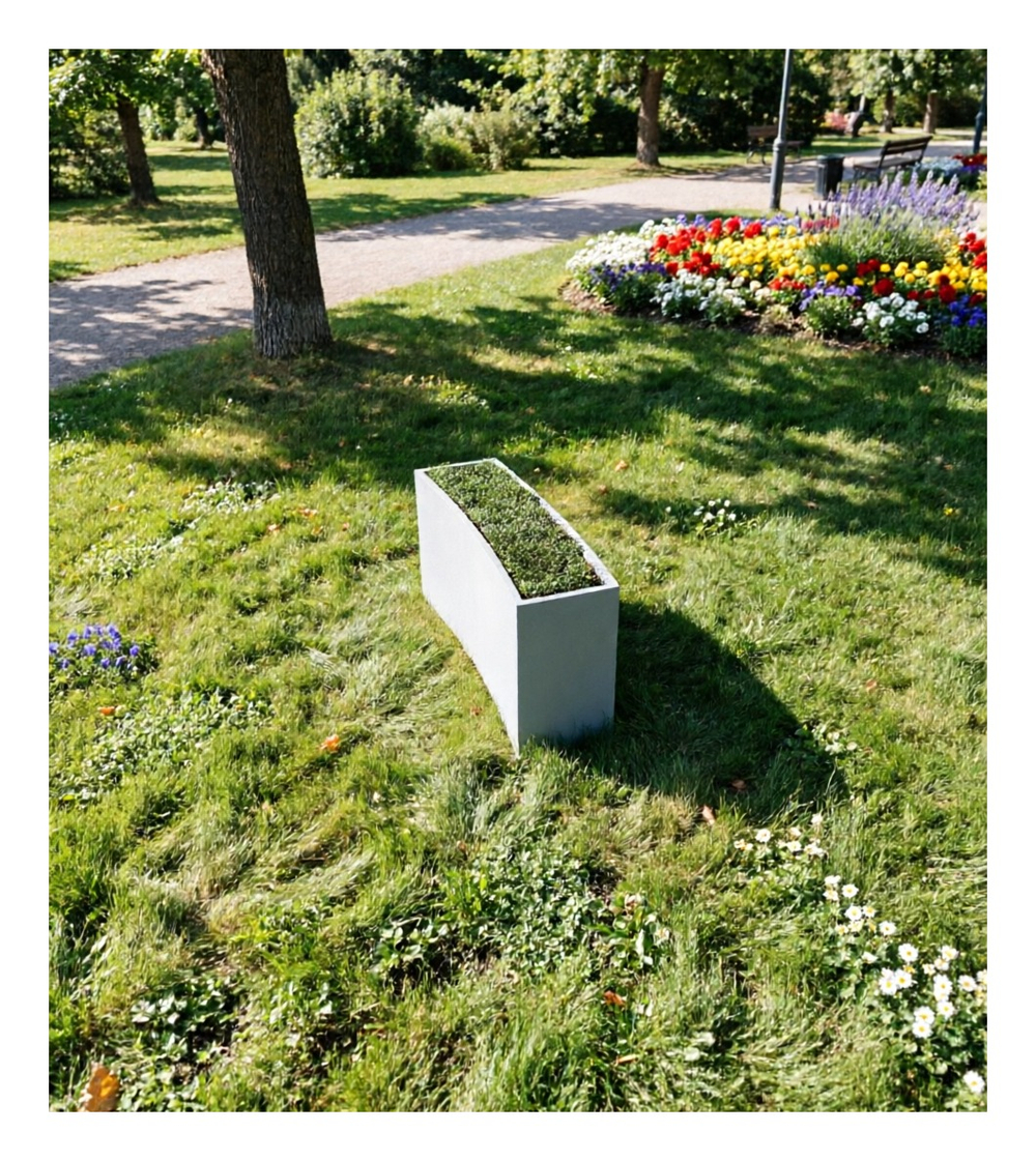Бетонный вазон "Гарленд"