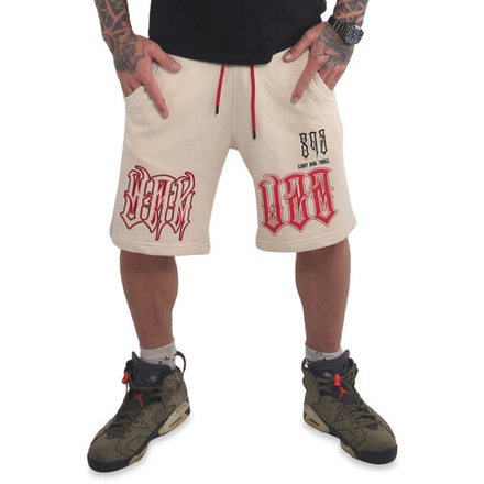 Шорты YAKUZA No Fun Sweat Shorts Whitecap gray