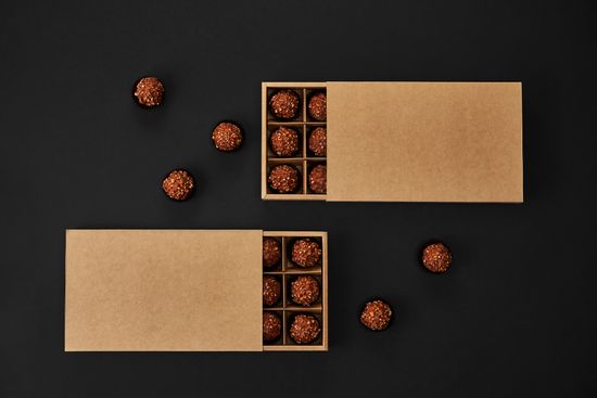 Упаковка для 15 шоколадных конфет