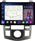 Магнитола для Kia Cerato Koup 1 2008-2013 - FarCar BX877 монитор 13" 2K QLED на Android 13, TS10, 6+128, CarPlay, 4G SIM-слот